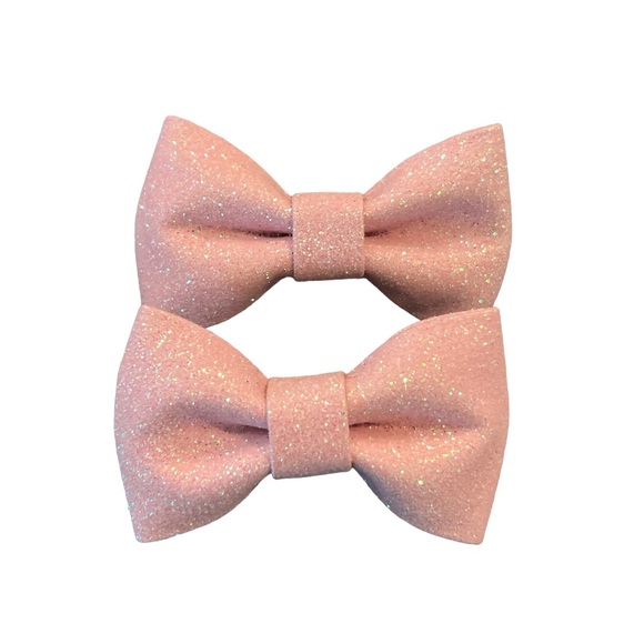 NEW Large Glitter Bows Set - Picture 2 of 2